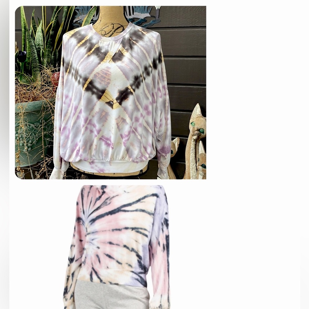 YFB Plum Lilac Yellow Sweatshirt